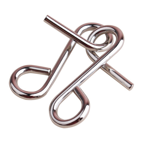 Головоломки металлические, набор 45 штук, разные уровни сложности, МозгоМина, 666422 - фото 27