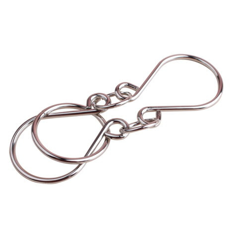 Головоломки металлические, набор 45 штук, разные уровни сложности, МозгоМина, 666422 - фото 33