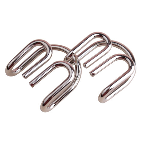 Головоломки металлические, набор 45 штук, разные уровни сложности, МозгоМина, 666422 - фото 32