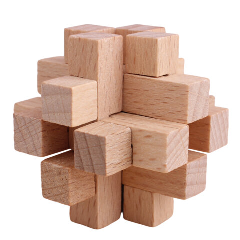 Головоломки деревянные, набор 9 штук, разные уровни сложности, МозгоМина, 666425 - фото 5