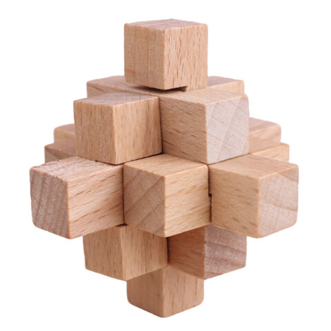 Головоломки деревянные, набор 9 штук, разные уровни сложности, МозгоМина, 666425 - фото 11