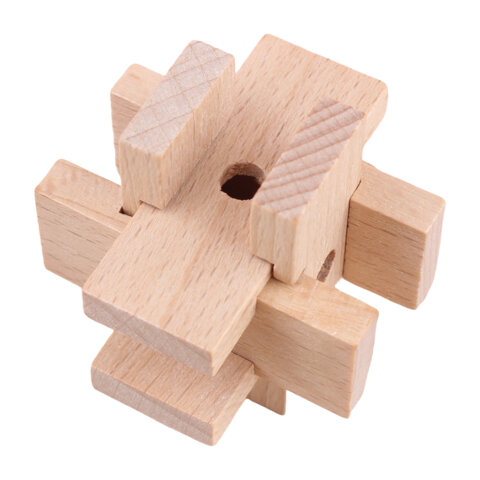 Головоломки деревянные, набор 9 штук, разные уровни сложности, МозгоМина, 666425 - фото 3