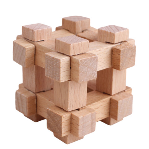 Головоломки деревянные, набор 9 штук, разные уровни сложности, МозгоМина, 666425 - фото 7