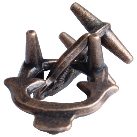 Головоломки металлические, набор 3 штуки, ВЫСОКАЯ СЛОЖНОСТЬ, МозгоМина, 666429 - фото 5