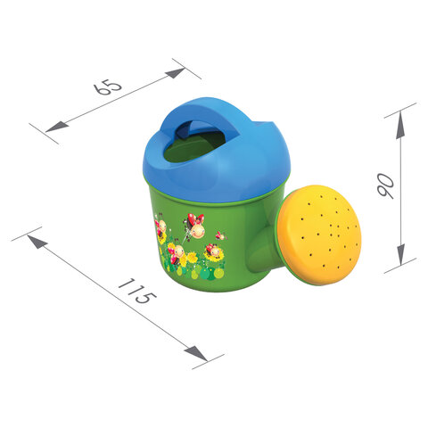 Лейка "Кроха", пластиковая, 11,5x6,5x9 см, НОРДПЛАСТ, 144