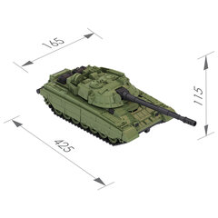 Танк игрушечный "Барс", пластиковый, 42,5x16,5x11,5 см, НОРДПЛАСТ