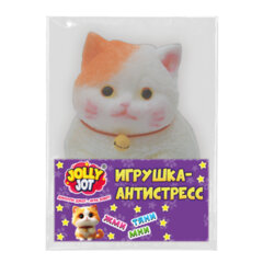 Игрушка-антистресс МЕГА СКВИШ &laquo;Пухлый кот&raquo;, 12 см, JOLLY JOT (ДЖОЛЛИ ДЖОТ), 666568