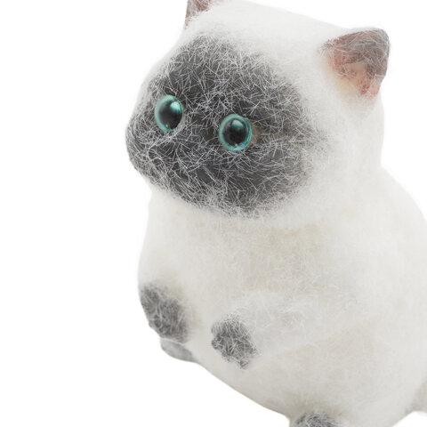 Игрушка-антистресс "Котик малый", 9 см, ассорти, 2 цвета, дисплей, JOLLY JOT (ДЖОЛЛИ ДЖОТ), 666569