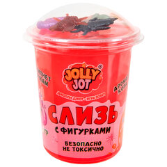 Слайм Слизь с фигурками, насекомые, 200 г, АССОРТИ 3 вида, JOLLY JOT (ДЖОЛЛИ ДЖОТ), 666664