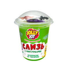 Слайм, слизь с фигурками, насекомые, 200 г, НАБОР 3 шт., JOLLY JOT (ДЖОЛЛИ ДЖОТ), 666665