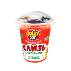 Слайм, слизь с фигурками, насекомые, 200 г, НАБОР 3 шт., JOLLY JOT (ДЖОЛЛИ ДЖОТ), 666665