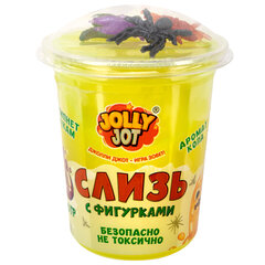 Слайм, слизь с фигурками, насекомые, 200 г, НАБОР 3 шт., JOLLY JOT (ДЖОЛЛИ ДЖОТ), 666665