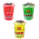 Слайм, слизь с фигурками, насекомые, 200 г, НАБОР 3 шт., JOLLY JOT (ДЖОЛЛИ ДЖОТ), 666665