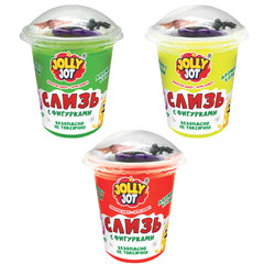 Слайм, слизь с фигурками, насекомые, 200 г, НАБОР 3 шт., JOLLY JOT (ДЖОЛЛИ ДЖОТ), 666665