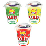 Слайм, слизь с фигурками, насекомые, 200 г, НАБОР 3 шт., JOLLY JOT (ДЖОЛЛИ ДЖОТ), 666665