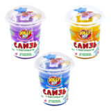 Слайм, слизь с фигурками, русалочки, 200 г, НАБОР 3 шт., JOLLY JOT (ДЖОЛЛИ ДЖОТ), 666667