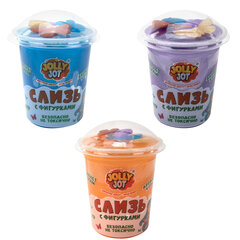 Слайм, слизь с фигурками, русалочки, 200 г, НАБОР 3 шт., JOLLY JOT (ДЖОЛЛИ ДЖОТ), 666667