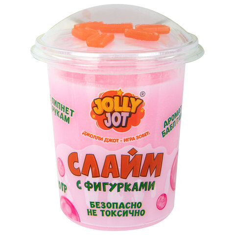 Слайм с фигурками, вкусняшки, 200 г, АССОРТИ 6 видов, JOLLY JOT (ДЖОЛЛИ ДЖОТ), 666668 - фото 7