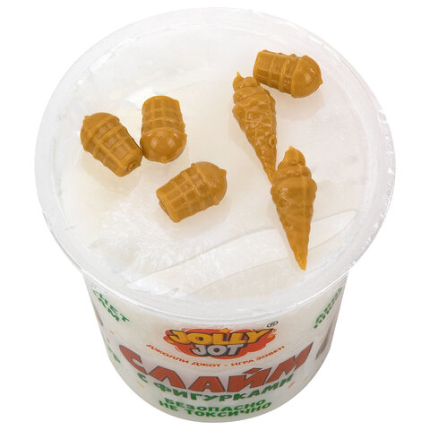 Слайм с фигурками, вкусняшки, 200 г, АССОРТИ 6 видов, JOLLY JOT (ДЖОЛЛИ ДЖОТ), 666668 - фото 14