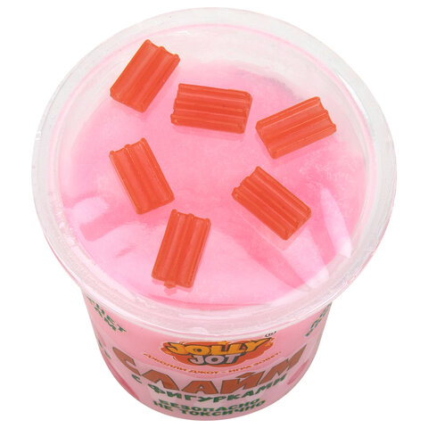 Слайм с фигурками, вкусняшки, 200 г, АССОРТИ 6 видов, JOLLY JOT (ДЖОЛЛИ ДЖОТ), 666668 - фото 8