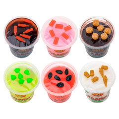 Слайм с фигурками, вкусняшки, 200 г, НАБОР 6 шт., JOLLY JOT (ДЖОЛЛИ ДЖОТ), 666670