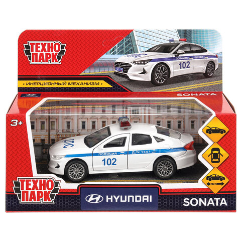 Машина металлическая коллекционная АССОРТИ 3, длина 10-15 см, инерционная, 10 видов, ТЕХНОПАРК, N-003, 2106-12-BU - фото 20