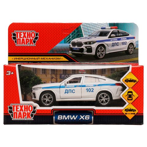 Машина металлическая коллекционная АССОРТИ 3, длина 10-15 см, инерционная, 10 видов, ТЕХНОПАРК, N-003, 2106-12-BU - фото 12