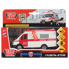 Машина металлическая коллекционная АССОРТИ 3, длина 10-15 см, инерционная, 10 видов, ТЕХНОПАРК, N-003