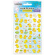 Наклейки объемные зефирные 15х10 см, ассорти 12 видов, FUNSTER (ФАНСТЕР), 666675