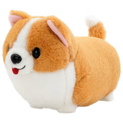 Игрушка мягкая "Корги", 25 см, цвет светло-коричневый, WOOZOO (ВУЗУ), 666780