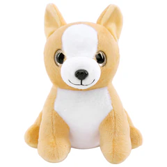 Игрушка мягкая &laquo;Корги&raquo;, 23 см, цвет коричневый, WOOZOO (ВУЗУ), 666794