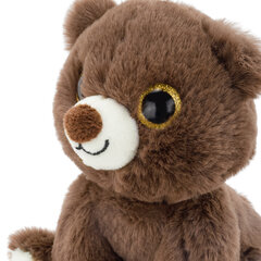 Игрушка мягкая &laquo;Мишка&raquo;, 16 см, цвет коричневый, WOOZOO (ВУЗУ), 666796