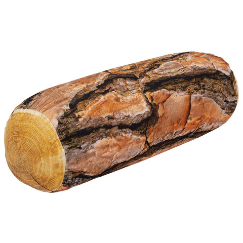 Игрушка мягкая "ПОЛЕНО", ткань вельбоа, ассорти, 2 вида, 35х14 см, WOOZOO (ВУЗУ), 666977