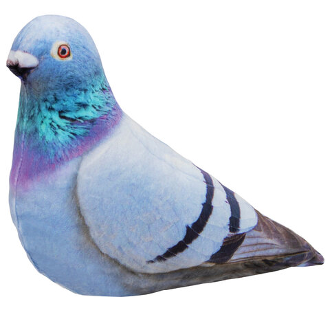 Игрушка мягкая "ГОЛУБЬ", ткань вельбоа, 28х17 см, WOOZOO (ВУЗУ), 666678, 666978
