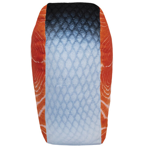 Игрушка мягкая "СТЕЙК ЛОСОСЯ", ткань вельбоа, 32х22 см, WOOZOO (ВУЗУ), 666981