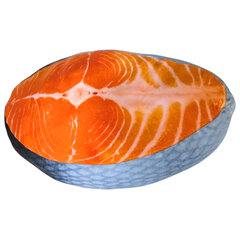 Игрушка мягкая &laquo;СТЕЙК ЛОСОСЯ&raquo;, ткань вельбоа, 32&times;22 см, WOOZOO (ВУЗУ), 666981