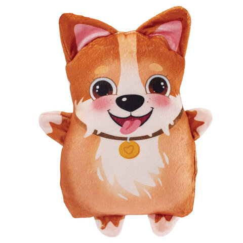 Игрушка мягкая "ЛАСКОВЫЕ ЗВЕРЯТА", ткань вельбоа, 20 см, ассорти, 12 видов, WOOZOO (ВУЗУ), 666983