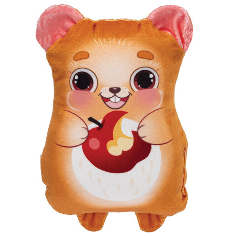 Игрушка мягкая "ЛАСКОВЫЕ ЗВЕРЯТА", ткань вельбоа, 20 см, ассорти, 12 видов, WOOZOO (ВУЗУ), 666983