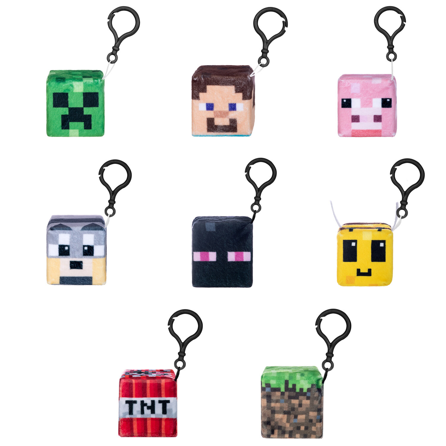 Игрушка мягкая "МОНСТРИК", высота 6 см, ассорти 8 видов, FANCY
