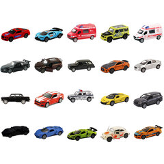 Машинка металлическая инерционная, открывающиеся двери, 1:32, ассорти 20 видов, FUNKY TOYS, FT1101