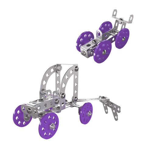 Конструктор металлический "Техника 5 в 1" с подвижными деталями, 108 элементов, BAMBOX (БАМБОКС), 667030 - фото 3