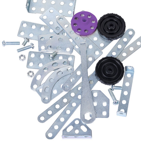 Конструктор металлический "Техника 5 в 1" с подвижными деталями, 108 элементов, BAMBOX (БАМБОКС), 667030 - фото 7