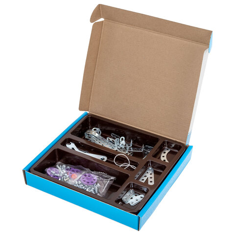 Конструктор металлический "Техника 5 в 1" с подвижными деталями, 108 элементов, BAMBOX (БАМБОКС), 667030 - фото 5