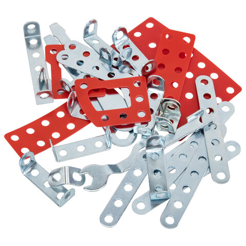 Конструктор металлический "Кран", цветной, с подвижными деталями, 139 элементов, BAMBOX (БАМБОКС), 667032 - фото 5