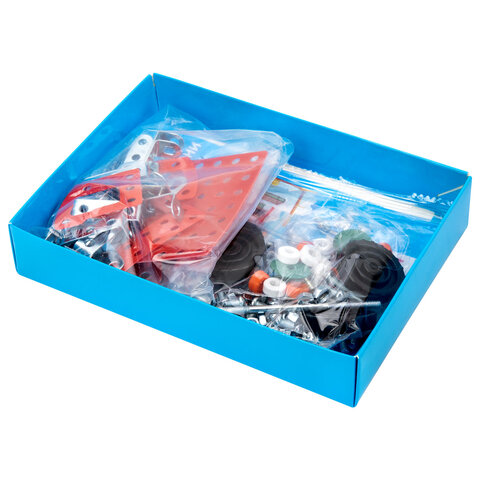 Конструктор металлический "Кран", цветной, с подвижными деталями, 139 элементов, BAMBOX (БАМБОКС), 667032 - фото 3