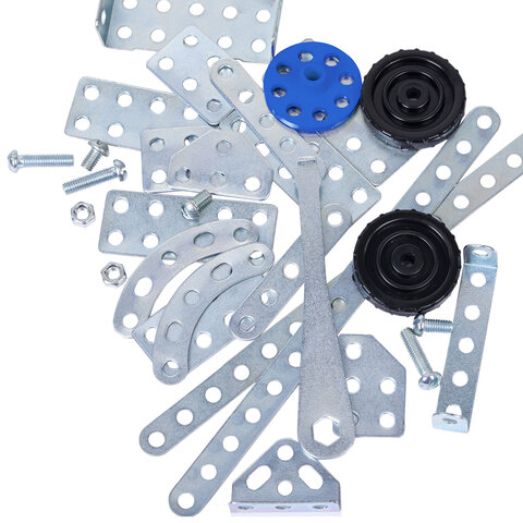 Конструктор металлический "Для уроков труда №1", 5 в 1, с подвижными деталями, 206 элементов, BAMBOX (БАМБОКС), 667036 - фото 6