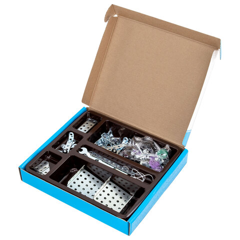 Конструктор металлический "Для уроков труда №3", 5 в 1 с подвижными деталями, 146 элементов, BAMBOX (БАМБОКС), 667038 - фото 4