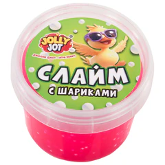 Слайм, НАБОР 8 видов, 100 г, JOLLY JOT (ДЖОЛЛИ ДЖОТ), 667319