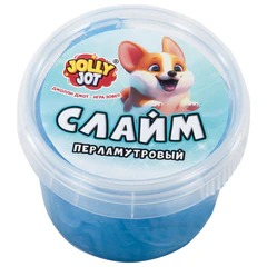 Слайм, НАБОР 8 видов, 100 г, JOLLY JOT (ДЖОЛЛИ ДЖОТ), 667319