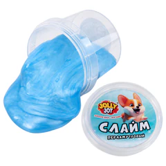 Слайм, НАБОР 8 видов, 100 г, JOLLY JOT (ДЖОЛЛИ ДЖОТ), 667319